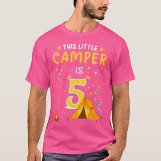 T-shirt Enfants 5 Ans Camper Enfants 5 Ans Camping C