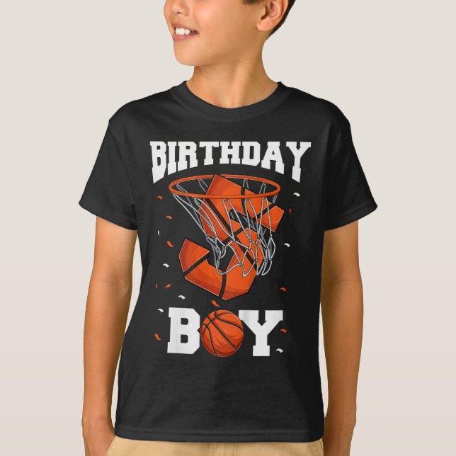 T-shirt Enfants 5e anniversaire Bysketbyll Enfants (Devant)
