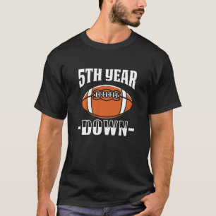 T-shirt Enfants 5e anniversaire Football Touchdown 5 ans B