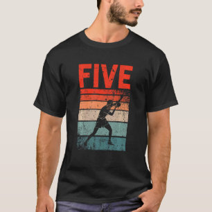 T-shirt Enfants 5e anniversaire Retro Table Tennis 5 Ans B