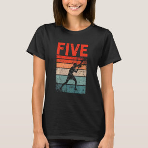 T-shirt Enfants 5e anniversaire Retro Table Tennis 5 Ans B