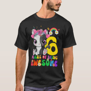 T-shirt Enfants 6 ans Ados 6 ans Anniversaire Fille C incr