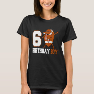 T-shirt Enfants 6 ans Dabbing Football 6e anniversaire gar