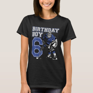 T-shirt Enfants 6 ans Fête d'anniversaire sur le thème de
