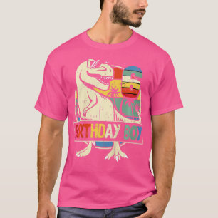 T-shirt Enfants 6e anniversaire garçon Dino Rex Dinosaur g