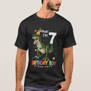 T-shirt Enfants 7 Anniversaire Garçon Enfants 7 Anniversai
