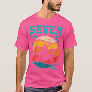 T-shirt Enfants 7 Ans Chemise 7E Anniversaire Bois Drummer
