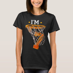 T-shirt Enfants 7e anniversaire Basketball I'm 7 Garçon Fi
