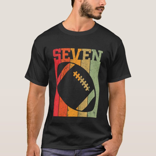 T-shirt Enfants 7e anniversaire Garçons 7 ans Sept ans Foo (Devant)