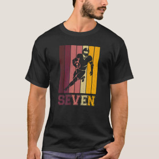 T-shirt Enfants 7e anniversaire pour garçons Football joue