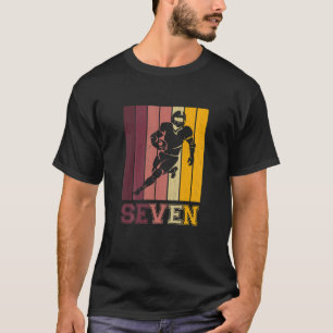 T-shirt Enfants 7E Anniversaire Pour Garçons Football Joue