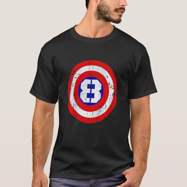T-shirt Enfants 8 Ans Capitaine De L'Enorme (Devant)