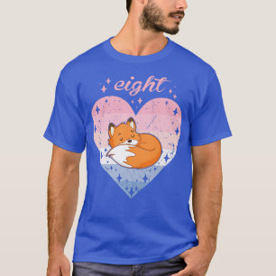 T-shirt Enfants 8 ans mignonne pour Anniversaire fille 8e