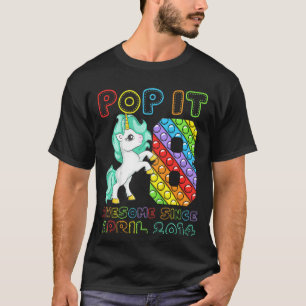 T-shirt Enfants 8e anniversaire 8 ans stupéfiant depuis le