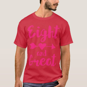 T-shirt Enfants 8e anniversaire cadeau huit et grand