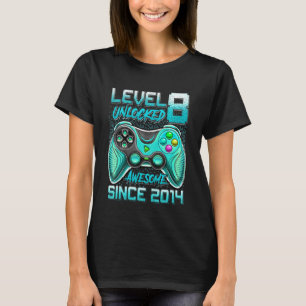 T-shirt Enfants 8e anniversaire pour les garçons niveau 8