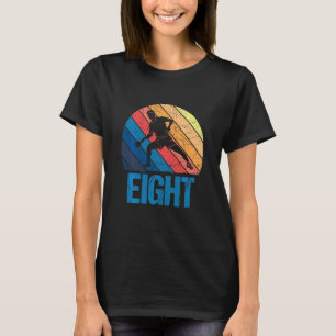 T-shirt Enfants 8e anniversaire Retro Table Tennis 8 ans B