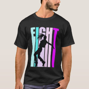 T-shirt Enfants 8e Danse Anniversaire Pour Filles Hiphop D