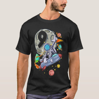 T-shirt Enfants 9 ans Anniversaire Garçon astronaute 9e oi