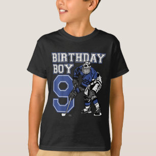 T-shirt Enfants 9 ans Fête d'anniversaire sur le thème du