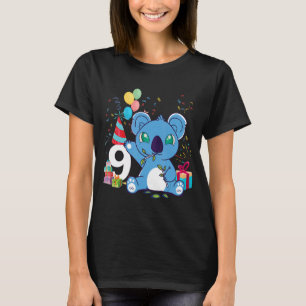 T-shirt Enfants 9 ans Koala 9e anniversaire Koala
