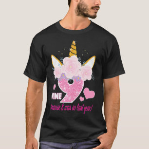 T-shirt Enfants 9 (neuf) parce que 8 (huit) était si derni