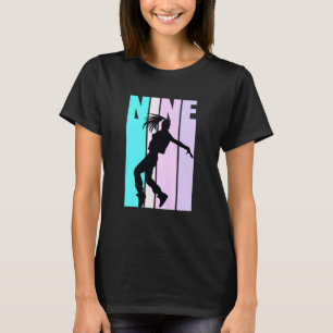 T-shirt Enfants 9e Danse Anniversaire pour filles Hiphop D
