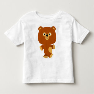 T-shirt Enfants à l'ours de caricature assertive m