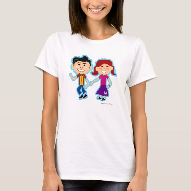 T-shirt Enfants à sock Hop (Devant)