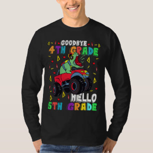 T-shirt Enfants Adieu 4e année Bonjour 5e année Je viens