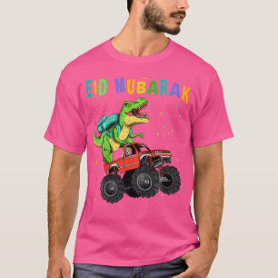 T-shirt Enfants Aïd Aïd Enfants Musulmans Aïd Moubarak Pou