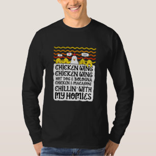 T-shirt Enfants Aile de poulet Aile de poulet Aile de poul