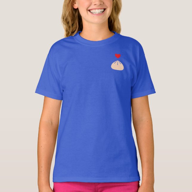 T-shirt Enfants Amour Dumpling (Devant)
