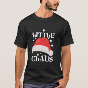 T-shirt Enfants Amusants Petites Claus Noël Matching Coupl