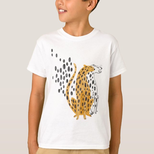 T-shirt Enfants Animaux amusants (Devant)
