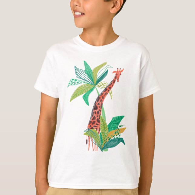 T-shirt Enfants Animaux amusants (Devant)
