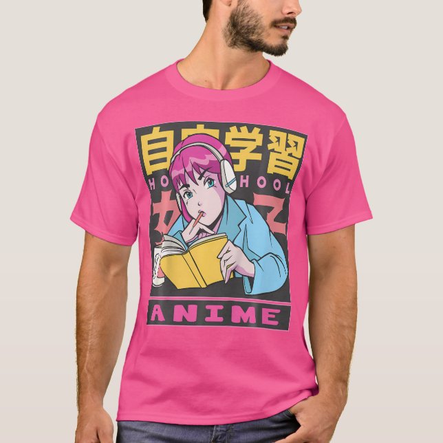 T-shirt Enfants Anime Et Sketting I Just Love Anime Cool (Devant)