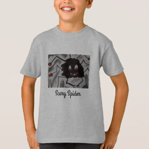 T-shirt Enfants Araignée effrayante