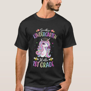 T-shirt Enfants au revoir maternelle Bonjour 1ère année Un