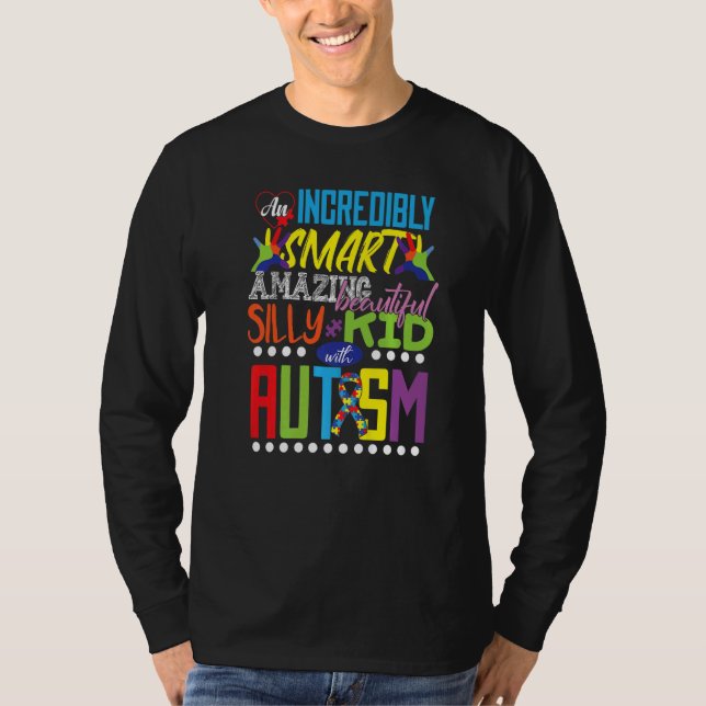 T-shirt Enfants autistes (Devant)