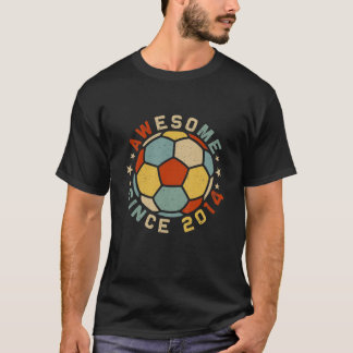 T-shirt Enfants Awesome Depuis 2014 8E Anniversaire - 8 An