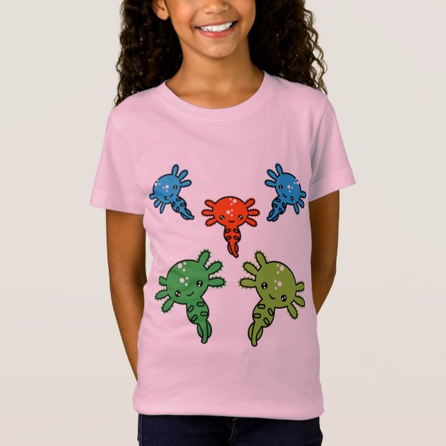 T-Shirt Enfants Axototl Salamander (Devant)