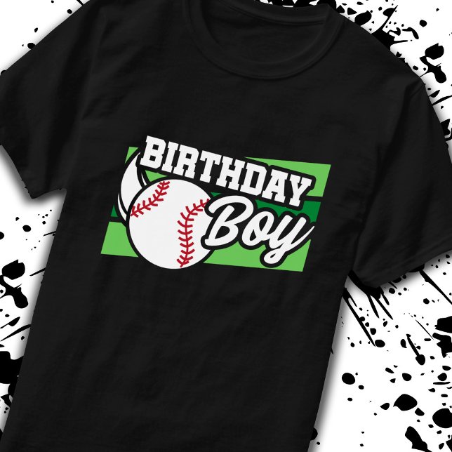 T-shirt Enfants Baseball Anniversaire Fête Anniversaire Ga (Créateur téléchargé)