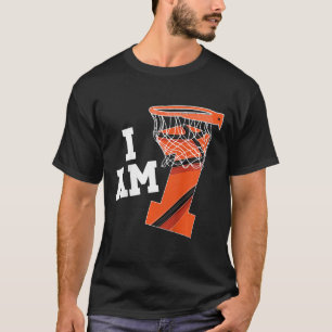 T-shirt Enfants Basketball 1er Anniversaire Garçon Un An B