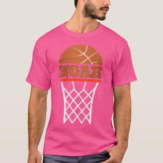 T-shirt Enfants Basketball T Chemise Garçon Nom personnali