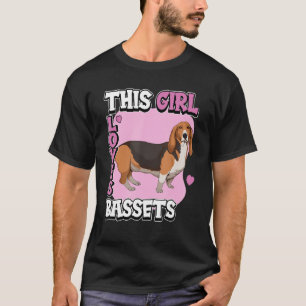 T-shirt Enfants Basset Hound Citation Chien Propriétaire C