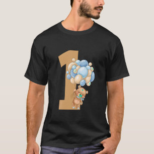T-shirt Enfants Beary Premier anniversaire Teddy Bear 1er