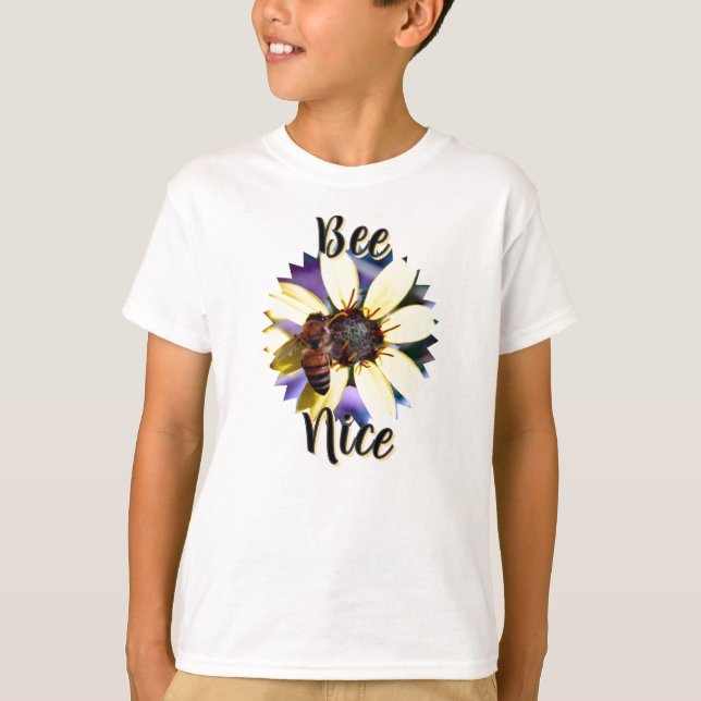 T-Shirt Enfants Bee Nice (Devant)
