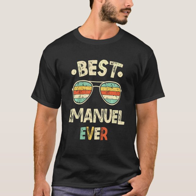 T-shirt Enfants Best Emanuel Ever (Devant)