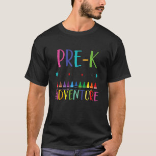 T-shirt Enfants Best Pre K inspirer Aventure Commence l'am